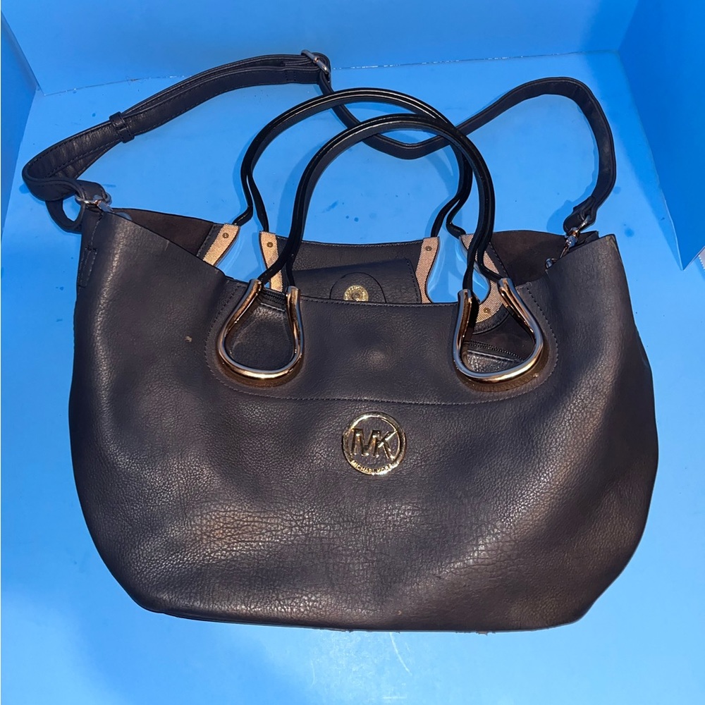 Navy Blue Michael Kors Purse